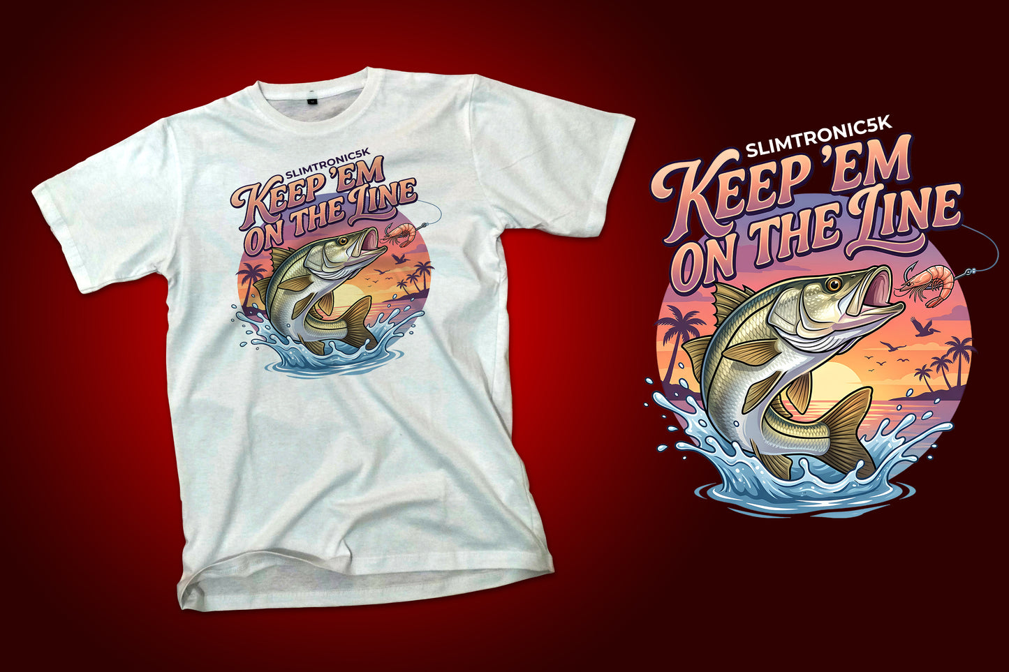 Tee - Keep 'Em On The Line