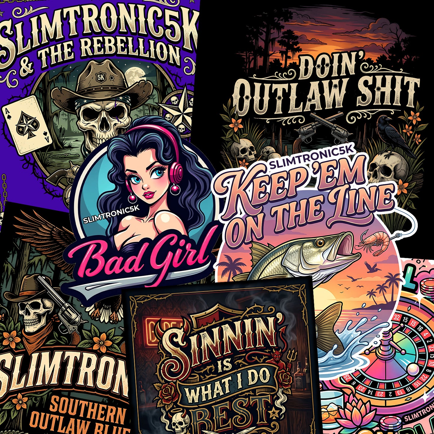 Stickers - Shirt Art